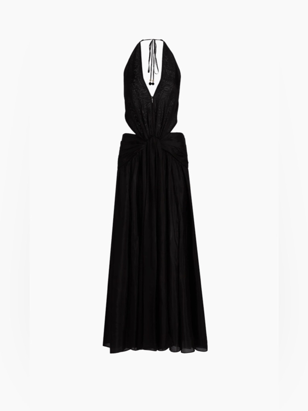 $1150 Zimmermann
Rhiannon Plunge Halter Maxi Dress size 1